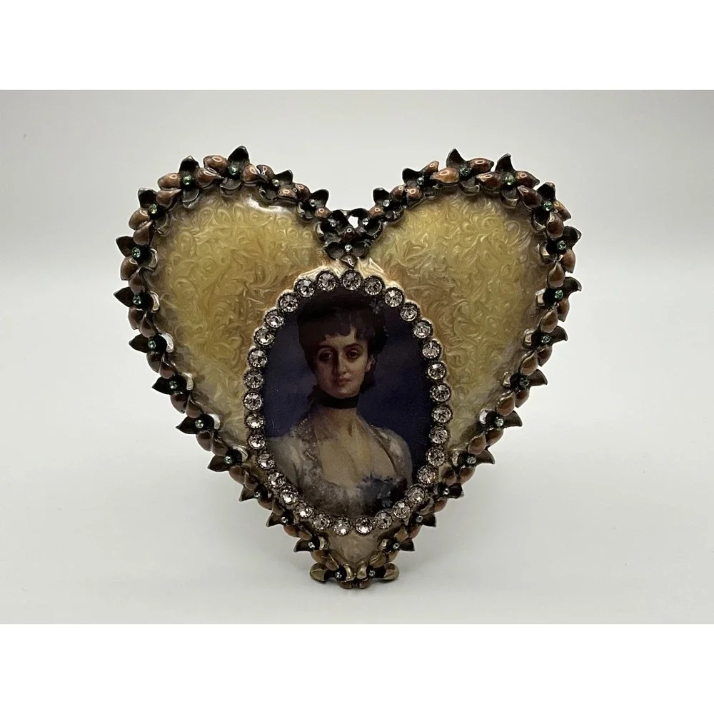 JAY STRONGWATER Oval Golden Enamel 
